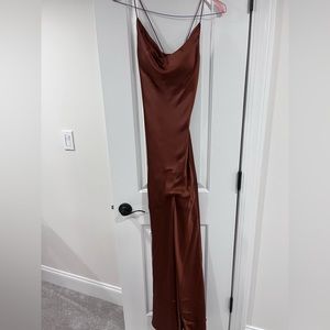 Revelry Kimora Satin Dress